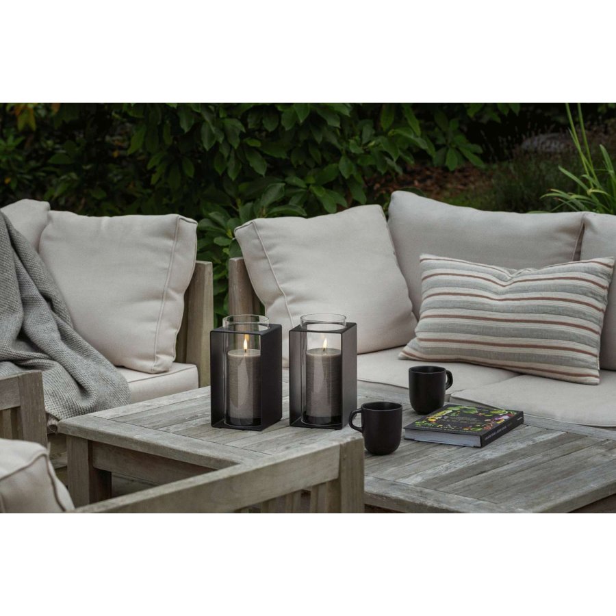 Eva Solo Grow Laterne H18 cm, Schwarz