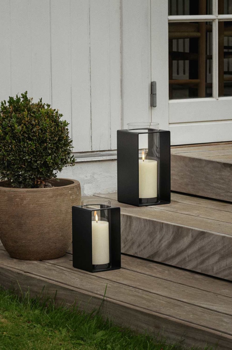 Eva Solo Grow Laterne H23,5 cm, Schwarz