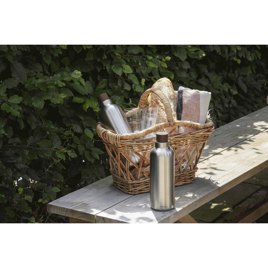 Eva Solo Liquid Lounge Thermoflasche 0,7 L, Geb�rsteter Stahl