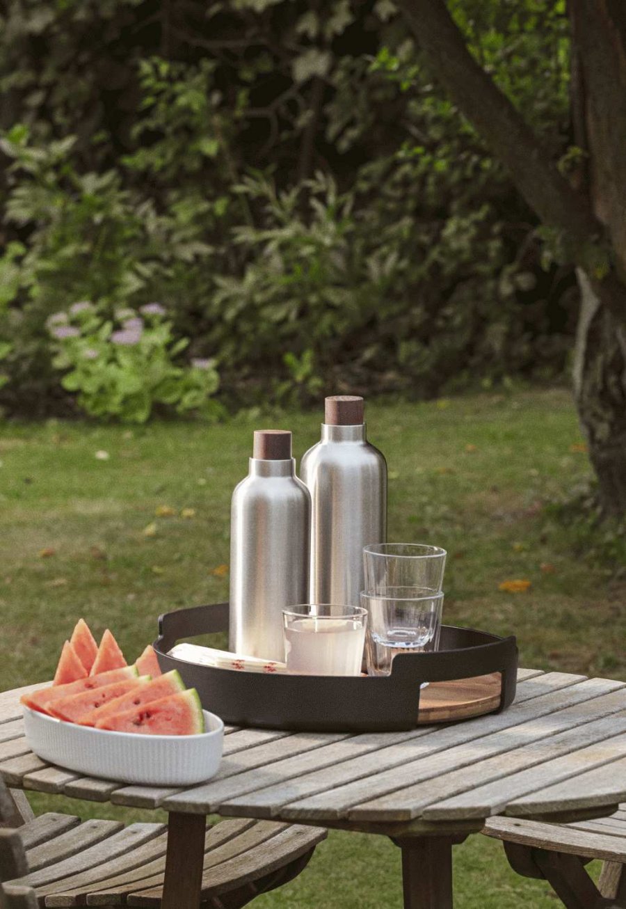 Eva Solo Liquid Lounge Thermoflasche 0,7 L, Geb�rsteter Stahl