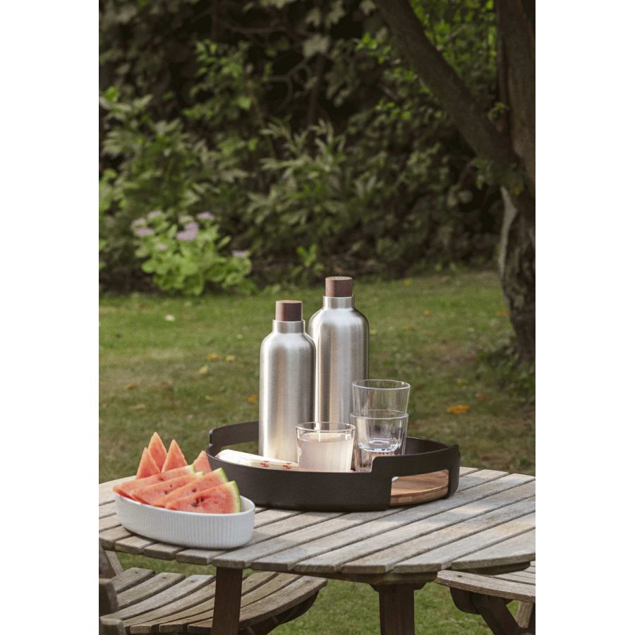 Eva Solo Liquid Lounge Thermoflasche 1 L, Geb�rsteter Stahl