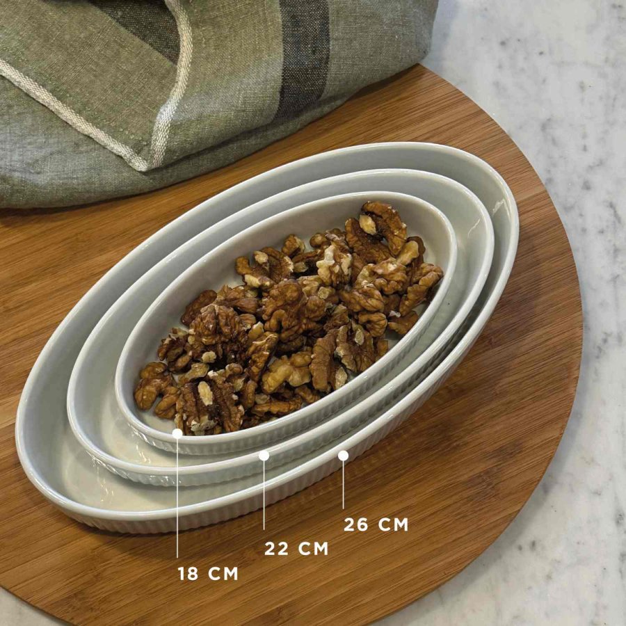 Eva Trio Legio Nova Schale 10x18 cm, Wei�