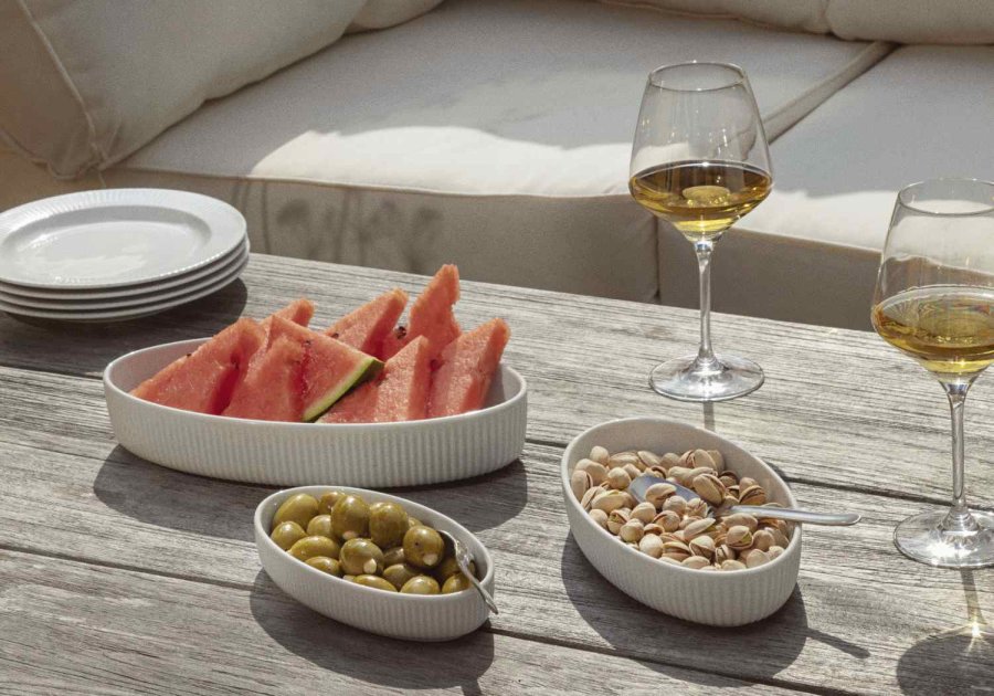 Eva Trio Legio Nova Schale 10x18 cm, Wei�