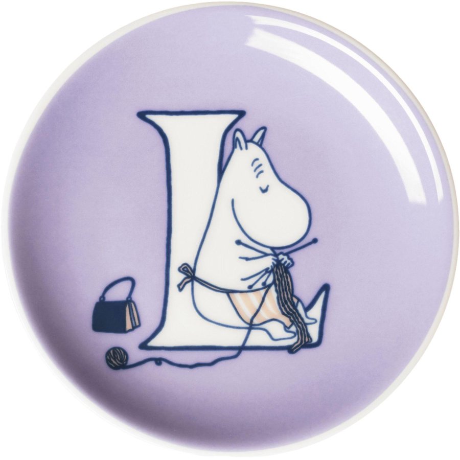 Moomin Arabia Mumin ABC Miniteller 10,5 cm, L