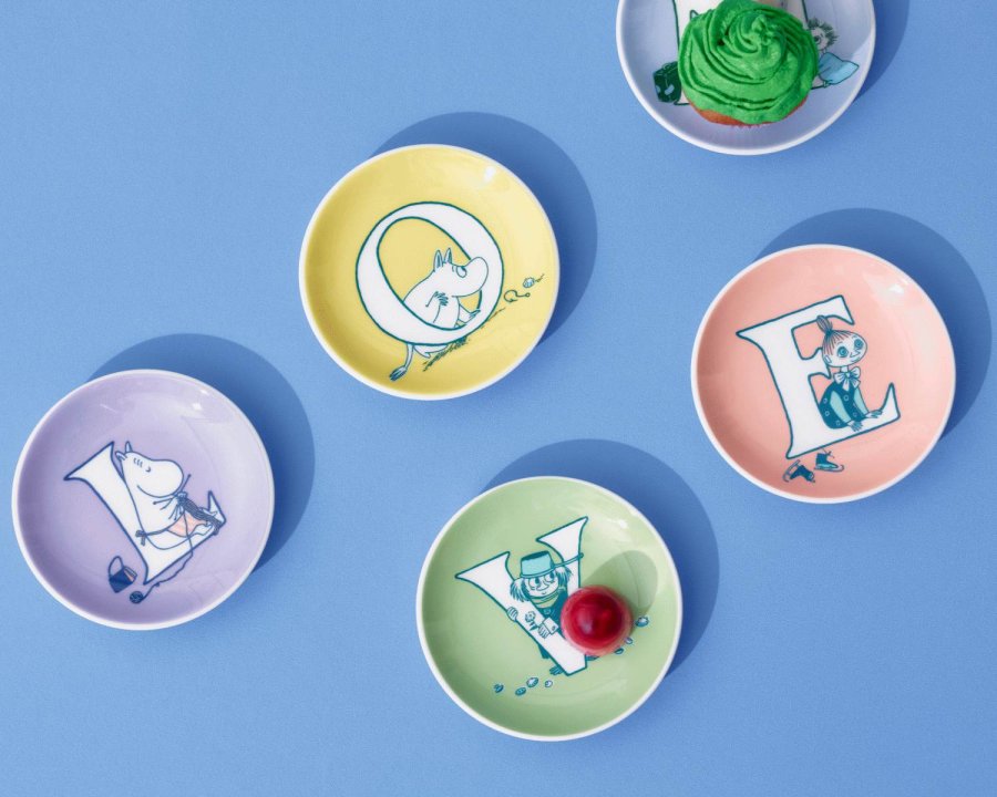 Moomin Arabia Mumin ABC Miniteller 10,5 cm, O