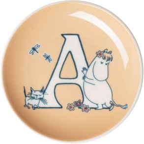 Moomin Arabia Mumin ABC Miniteller 10,5 cm, A
