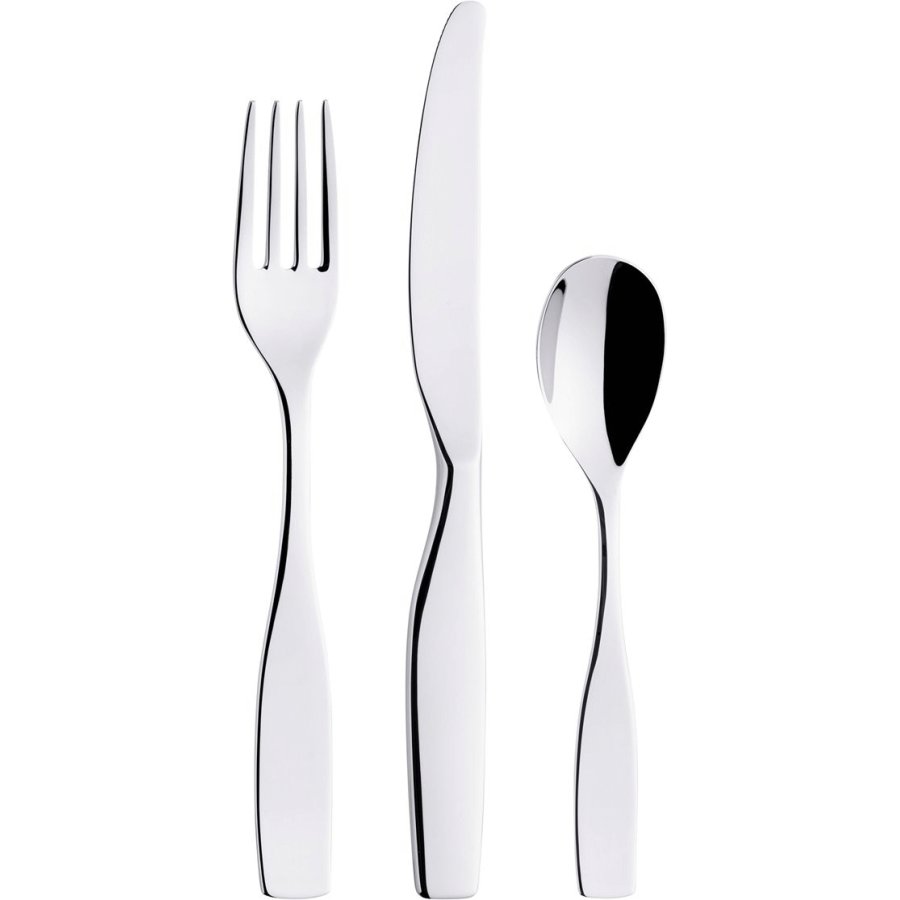 Iittala Citterio 98 Bestiks�t 12 Dele, Blankt St�l