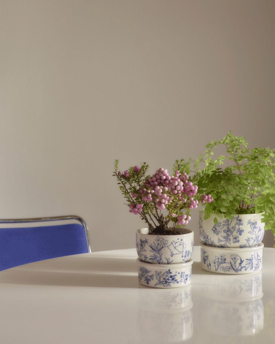 Moomin Arabia Mumi Haru Urtepotte H12 cm, Bl�