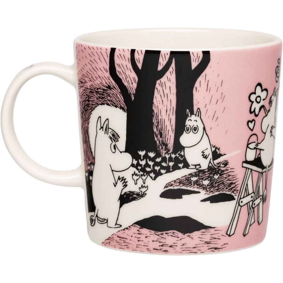 Moomin Arabia 30 �rs Jubil�um Mumi Krus 30 cl, K�rlighed Box