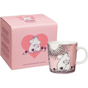 Moomin Arabia 30 �rs Jubil�um Mumi Krus 30 cl, K�rlighed Box