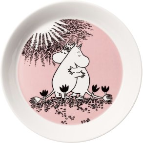 Moomin Arabia 30 �rs Jubil�um Mumi Tallerken 19 cm, K�rlighed