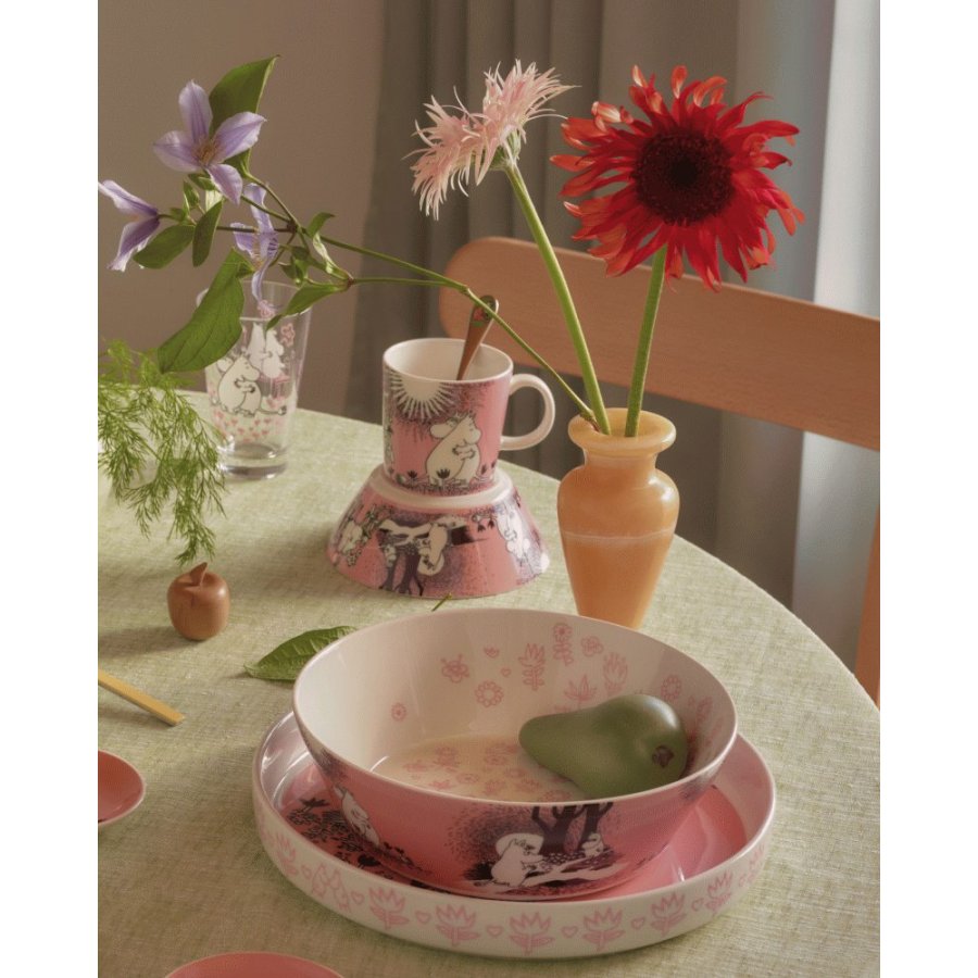 Moomin Arabia 30 �rs Jubil�um Mumi Sk�l �23 cm, K�rlighed