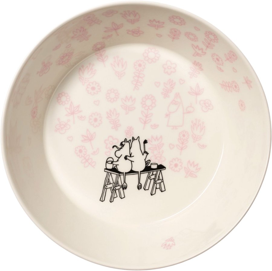Moomin Arabia 30 �rs Jubil�um Mumi Sk�l �23 cm, K�rlighed