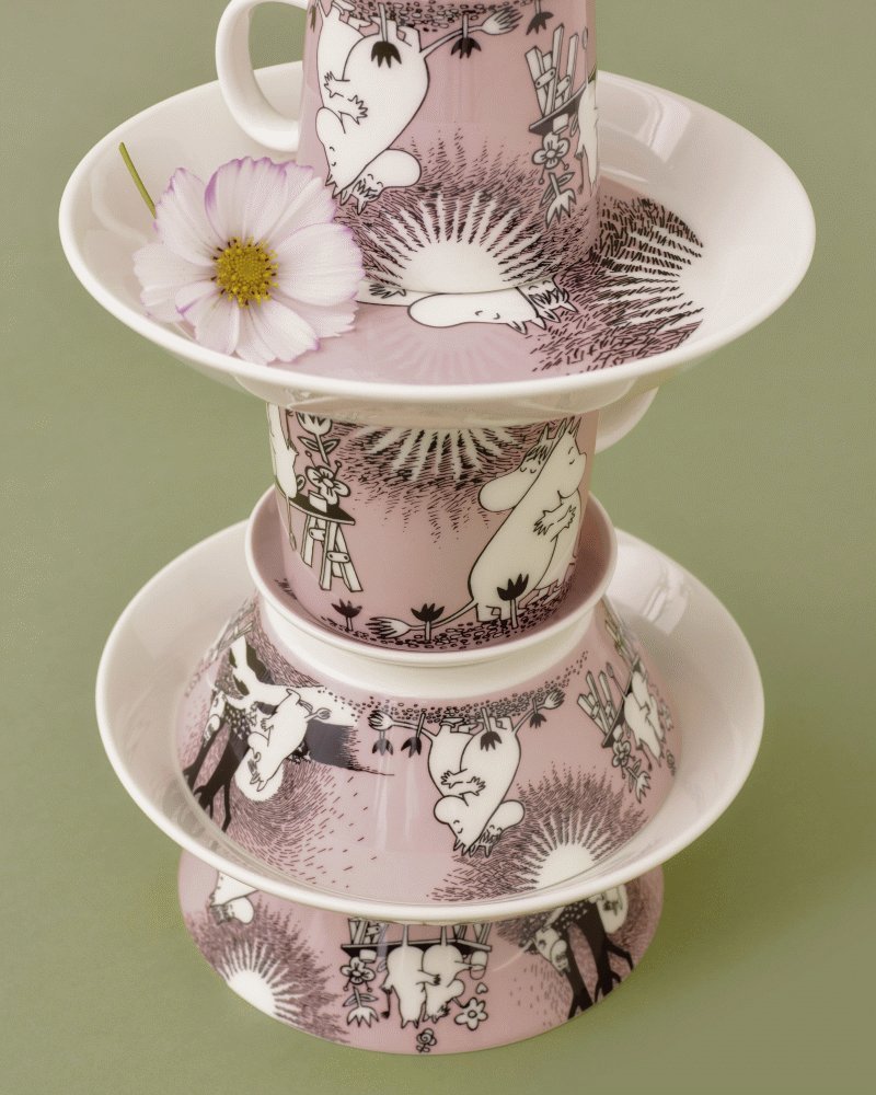 Moomin Arabia 30 �rs Jubil�um Mumi Underkop 15 cm, K�rlighed