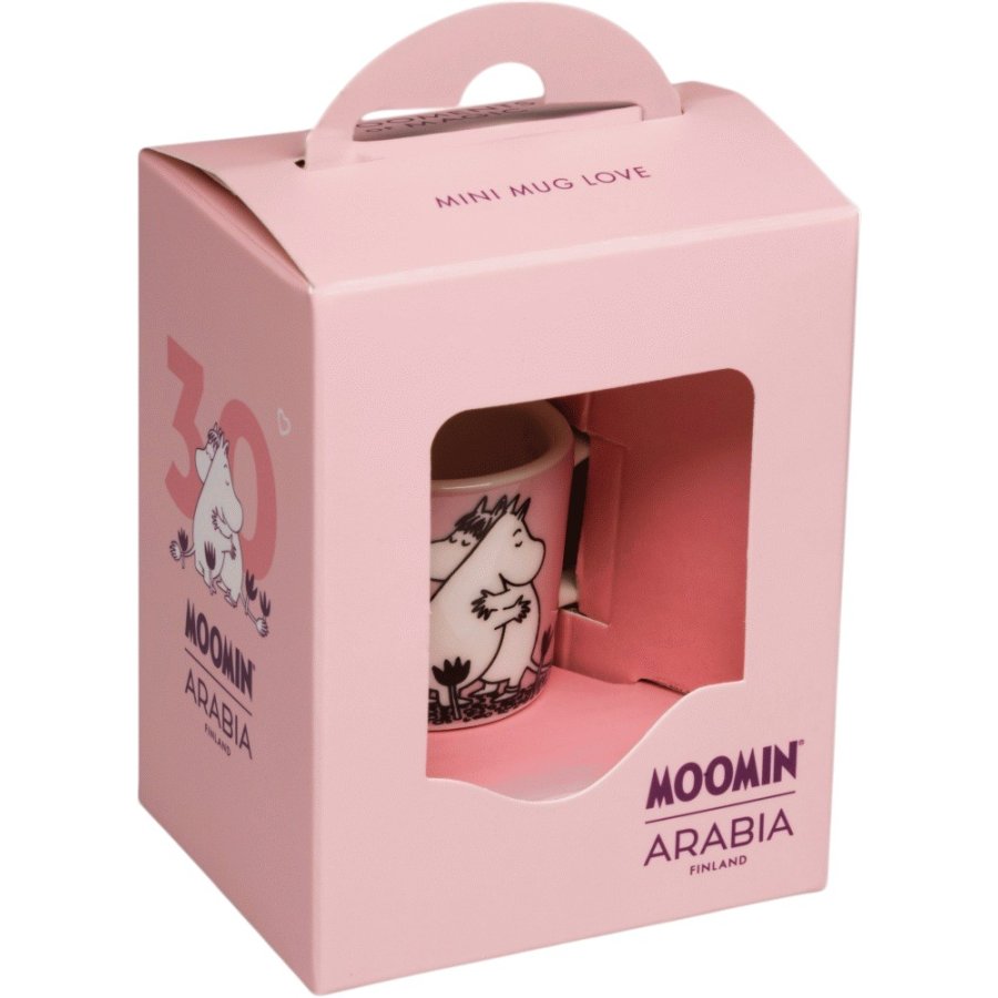 Moomin Arabia 30 �rs Jubil�um Mumi Minikrus 1,2 cl, K�rlighed