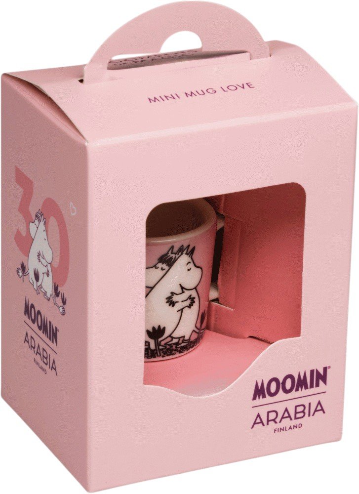 Moomin Arabia 30 �rs Jubil�um Mumi Minikrus 1,2 cl, K�rlighed