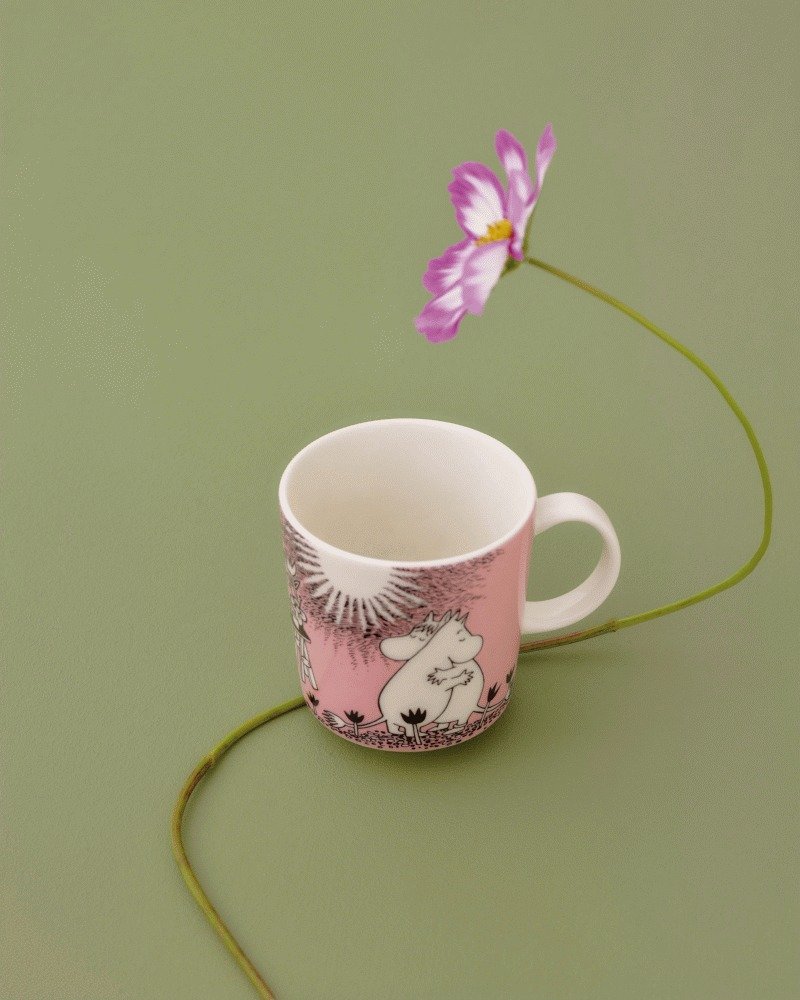 Moomin Arabia 30 �rs Jubil�um Mumi Krus & Tallerken, K�rlighed