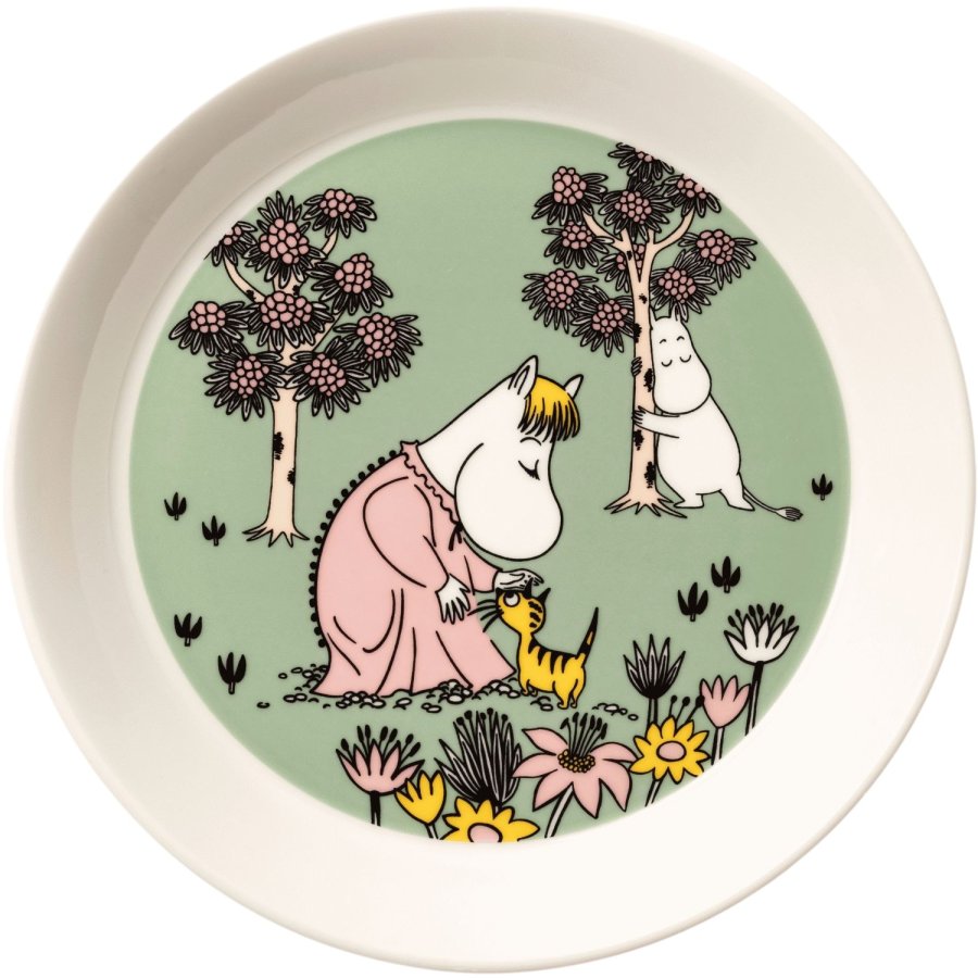 Moomin Arabia Mumi Tallerken 19 cm, K�rlig Omsorg