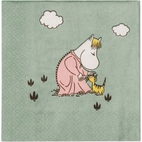 Moomin Arabia Mumi Serviet 20 stk 33x33 cm, K�rlig Omsorg