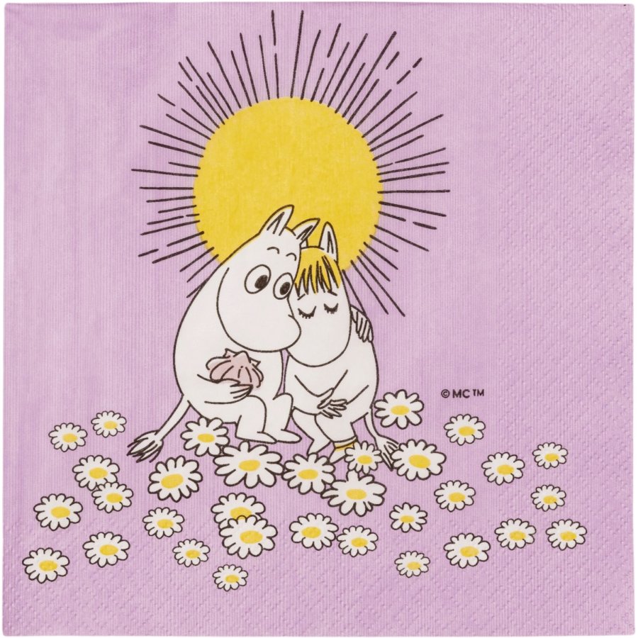 Moomin Arabia Mumi Serviet 20 stk 33x33 cm, K�rester