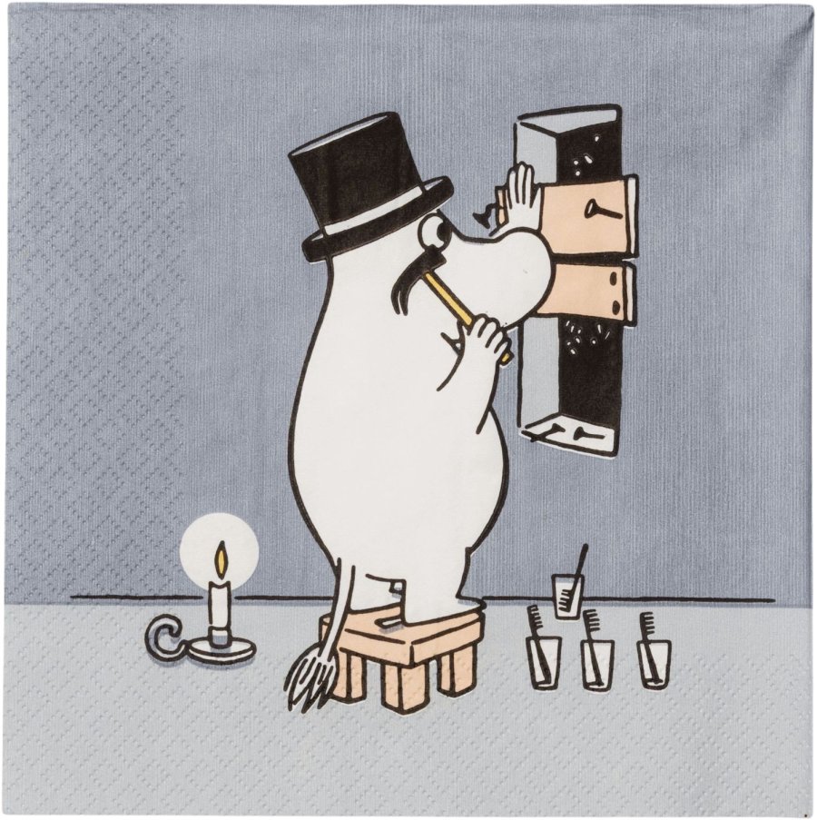 Moomin Arabia Mumi Serviet 20 stk 33x33 cm, Mumifar
