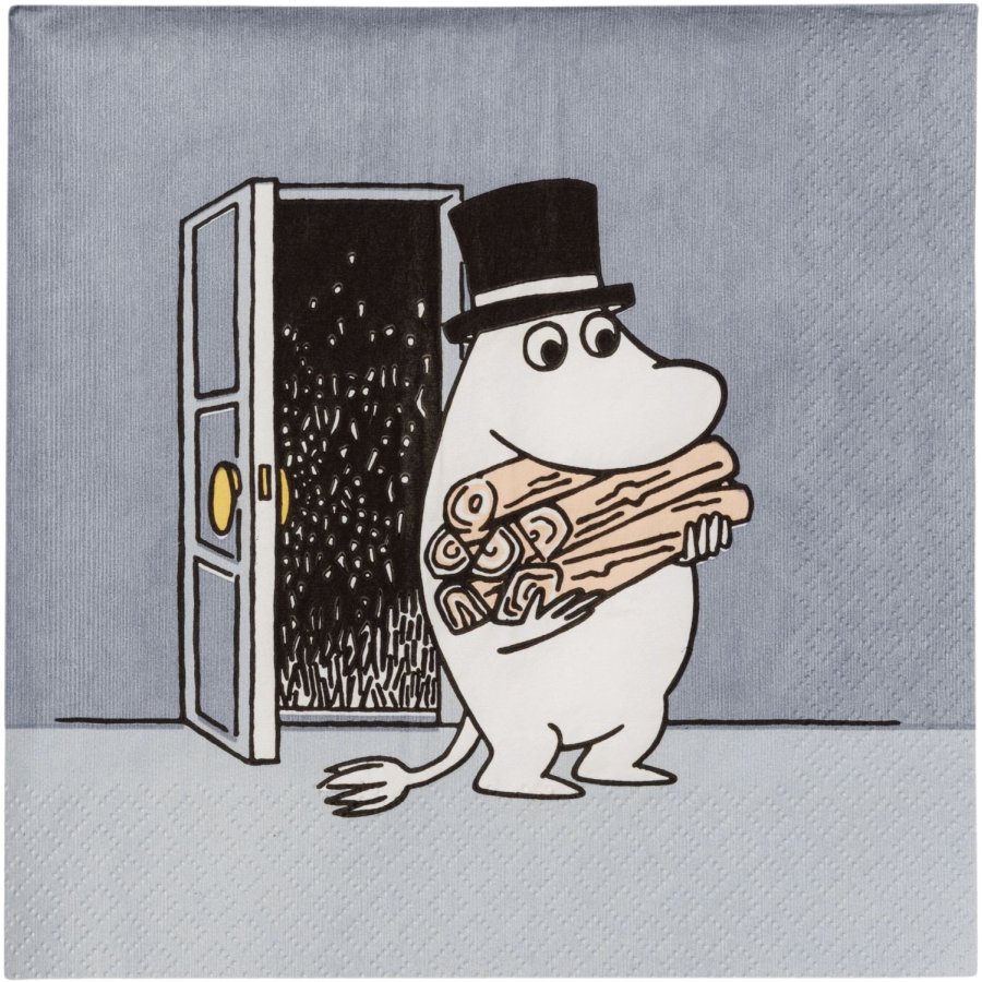 Moomin Arabia Mumi Serviet 20 stk 33x33 cm, Mumifar