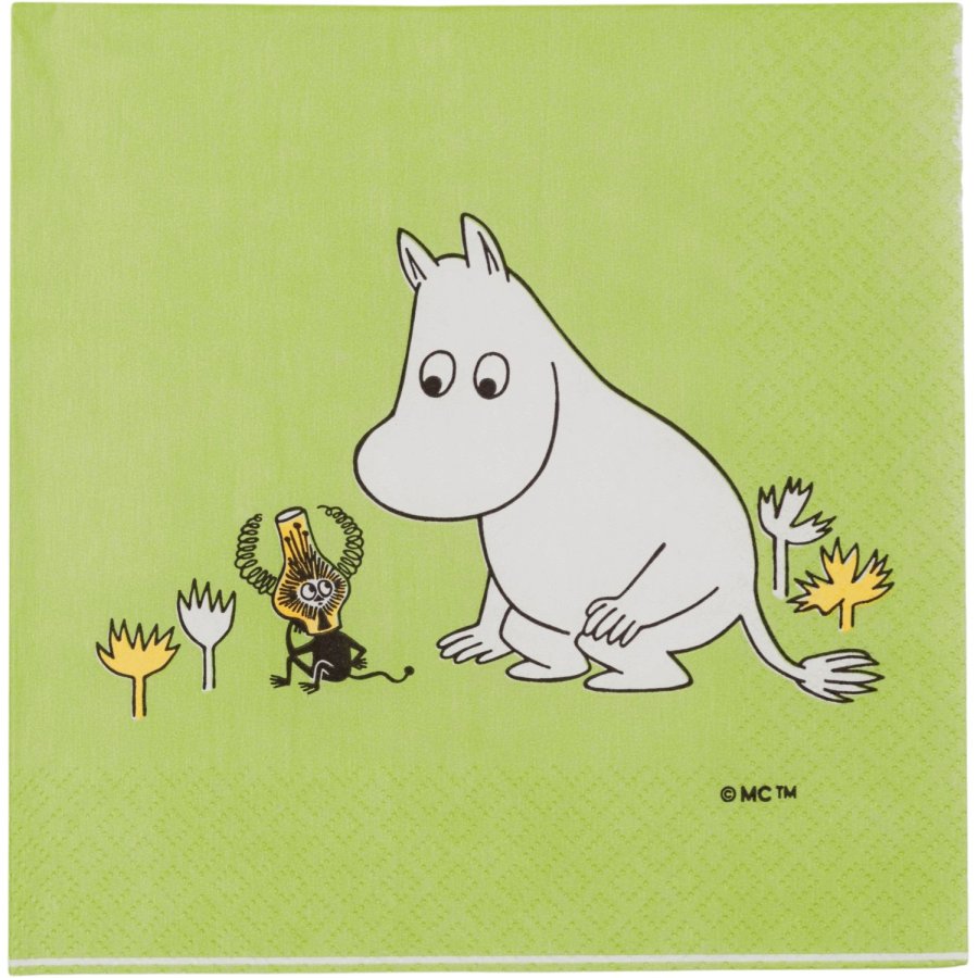 Moomin Arabia Mumi Serviet 20 stk 33x33 cm, Mumitrolden