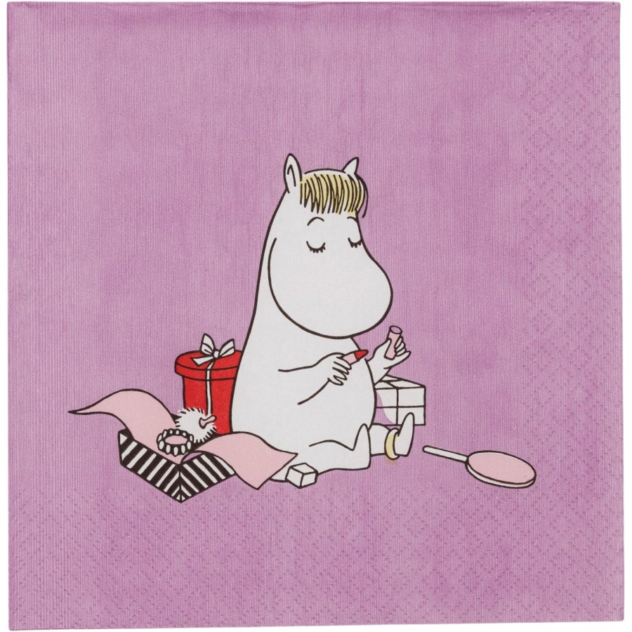 Moomin Arabia Mumi Serviet 20 stk 33x33 cm, Snorkfr�ken