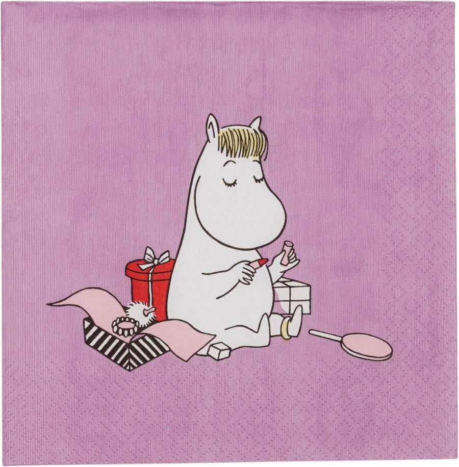 Moomin Arabia Mumi Serviet 20 stk 33x33 cm, Snorkfr�ken