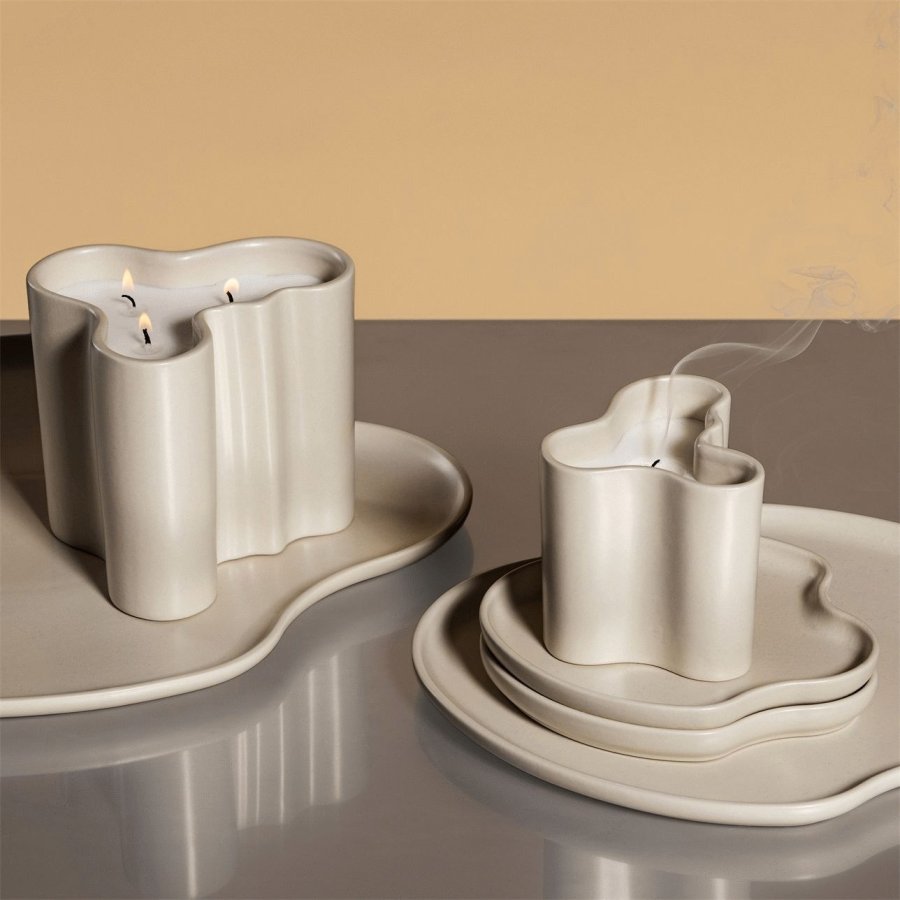 Iittala Aalto Platte 15x13,5 cm, Sand