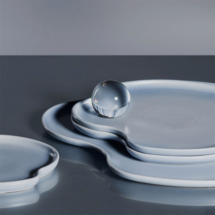 Iittala Aalto Platte 25x22,5 cm, Water