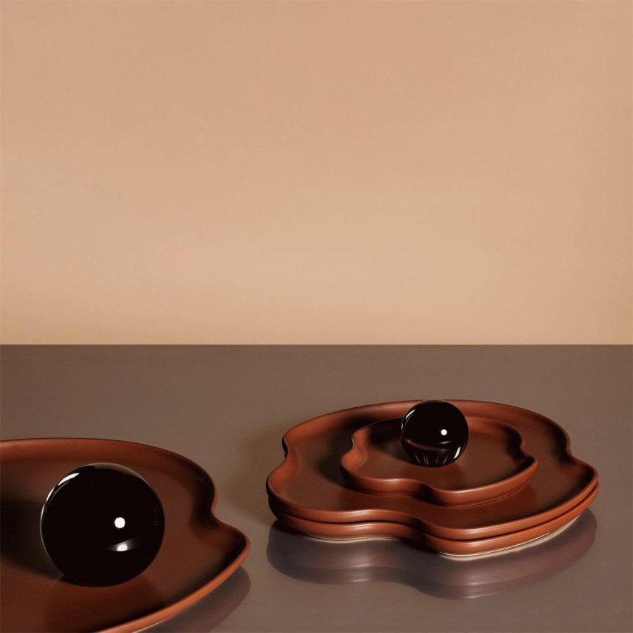 Iittala Aalto Platte 35x31,5 cm, Fire