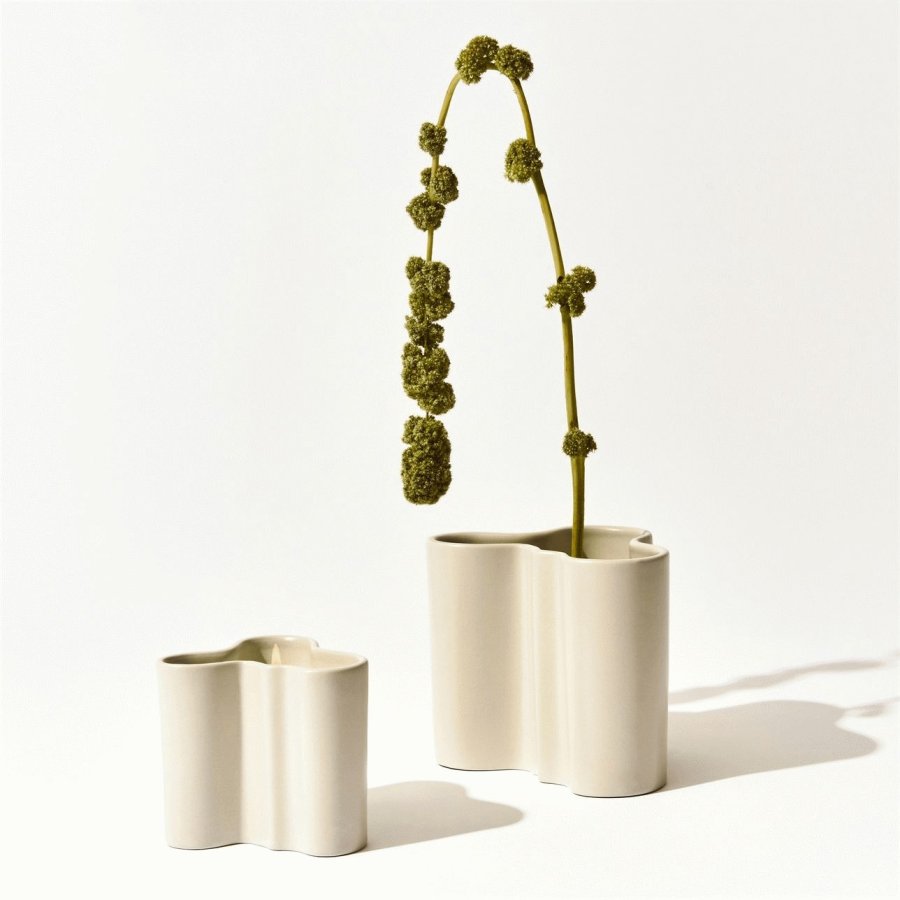 Iittala Aalto Duftlys H8 cm, Sand