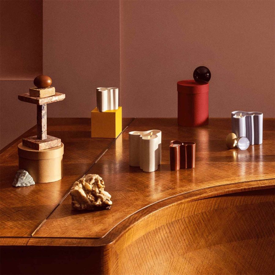 Iittala Aalto Duftlys H8 cm, Sand