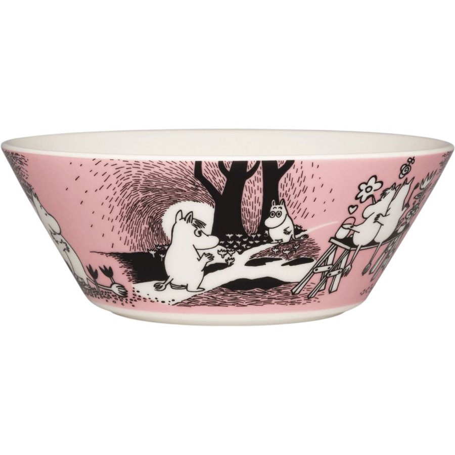 Moomin Arabia 30 �rs Jubil�um Mumi Sk�l �15 cm, K�rlighed