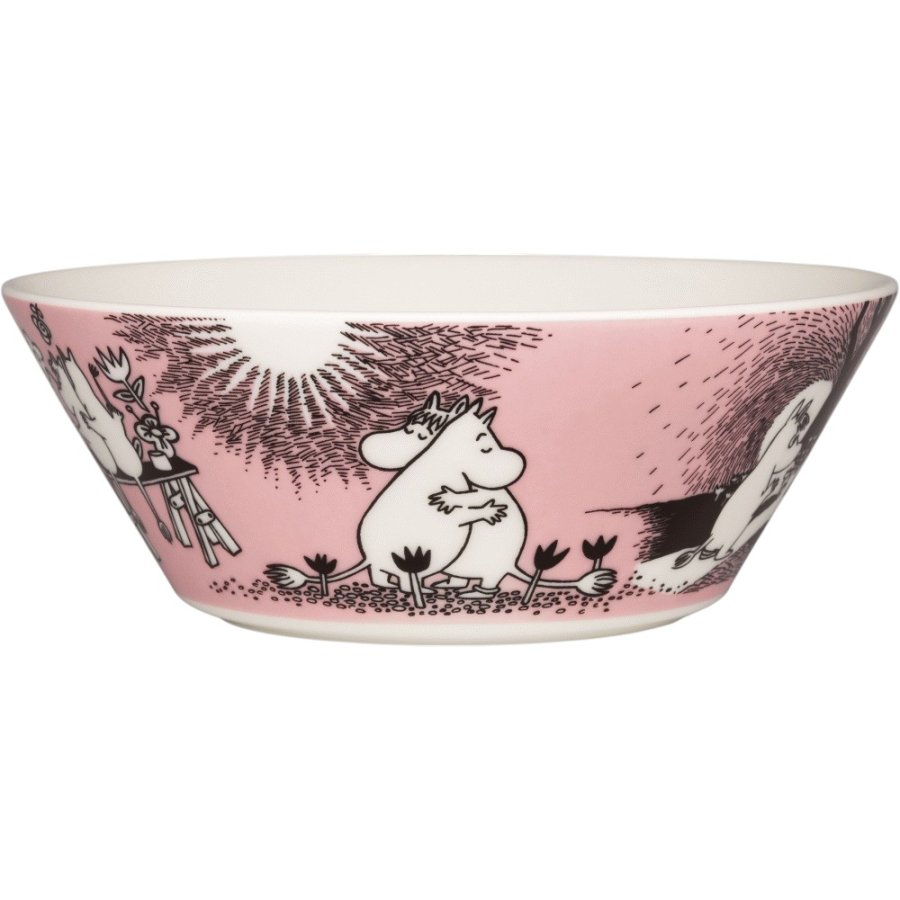 Moomin Arabia 30 �rs Jubil�um Mumi Sk�l �15 cm, K�rlighed