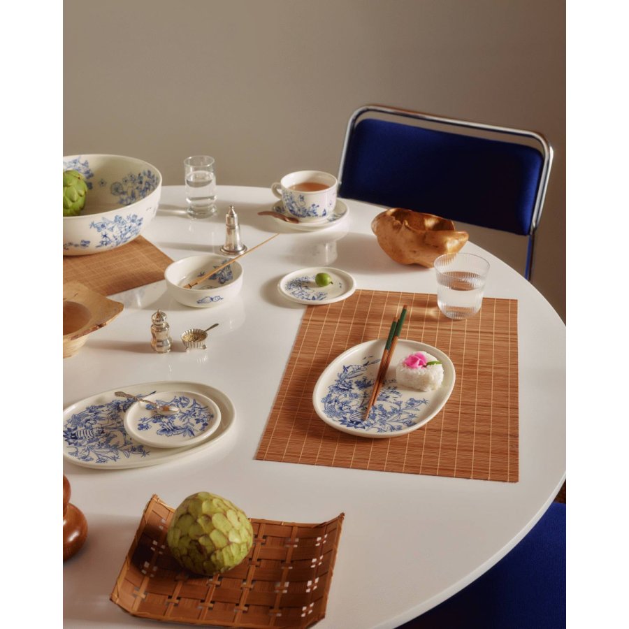 Moomin Arabia Mumin Haru Tasse mit Untertasse 30 cl, Blau