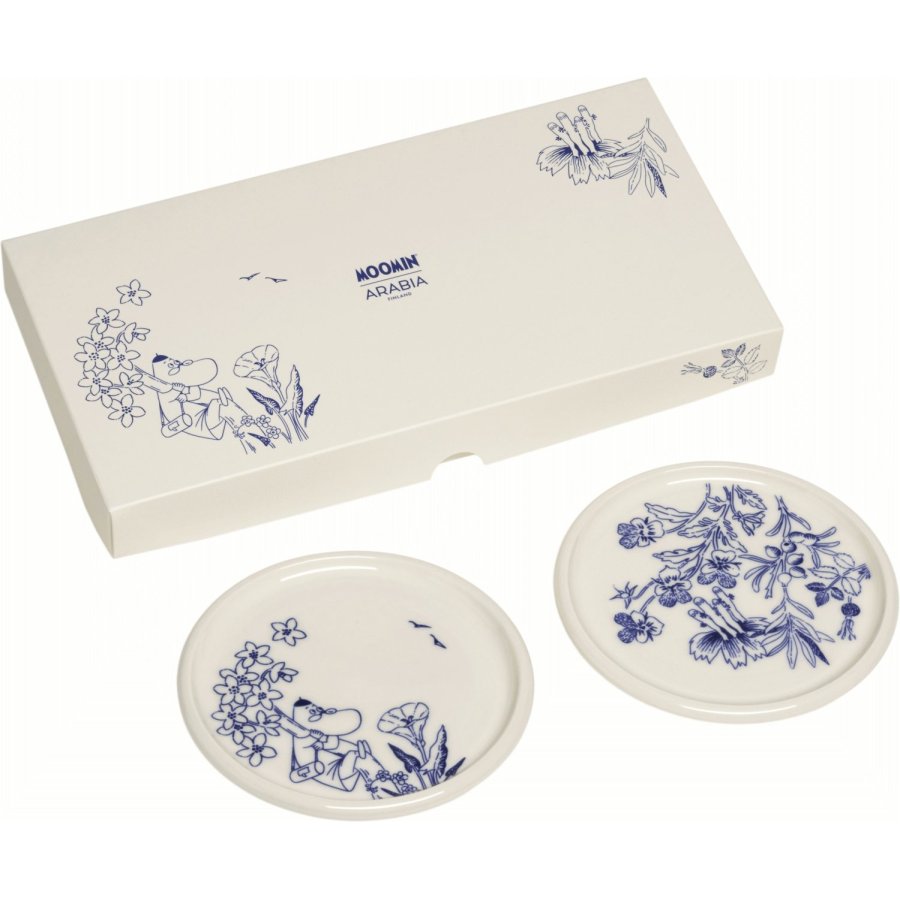Moomin Arabia Mumi Haru Minitallerken 2 stk. 12 cm, Bl�