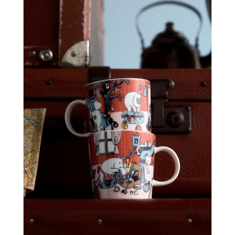 Moomin Arabia Mumin Tasse 30 cl, Bereit F&uuml;r Den Urlaub