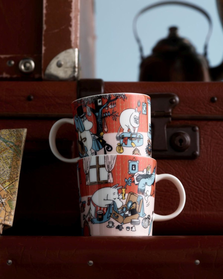 Moomin Arabia Mumin Tasse 30 cl, Bereit F&uuml;r Den Urlaub