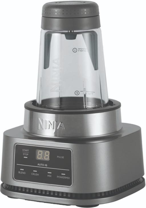 Ninja Foodi Power Nutri Blender 2-i-1, Rustfrit Stl