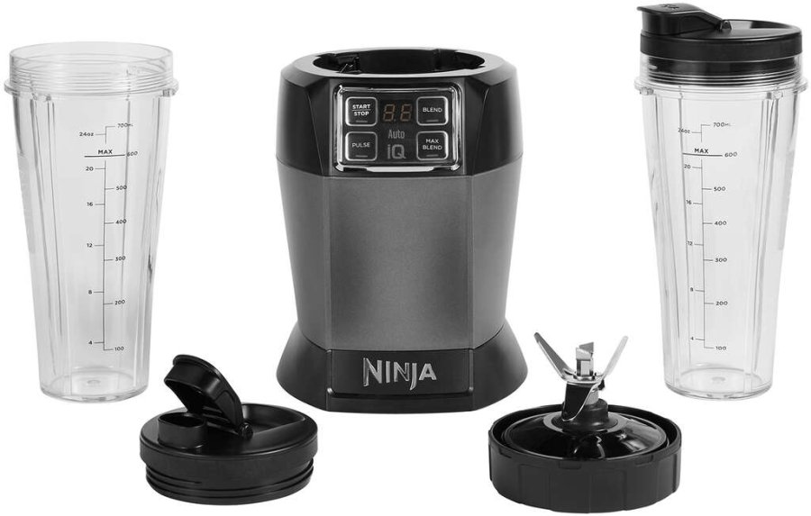 Ninja Blender m. Auto-IQ, Rustfrit Stl