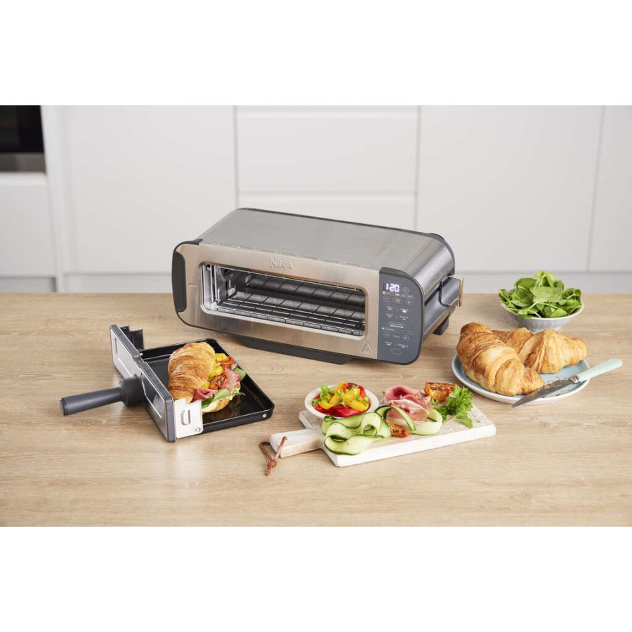 Ninja Foodi Toaster/Grill/Paninipresse, Rustfrit Stl