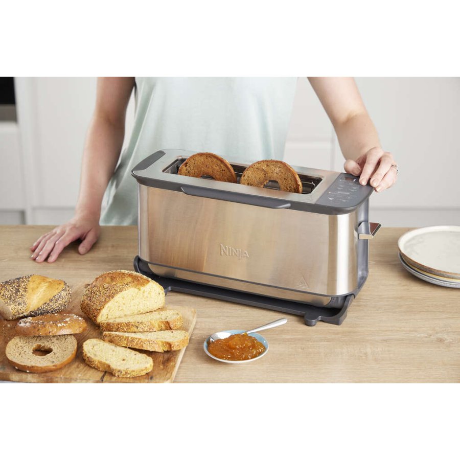 Ninja Foodi Toaster/Grill/Paninipresse, Rustfrit Stl