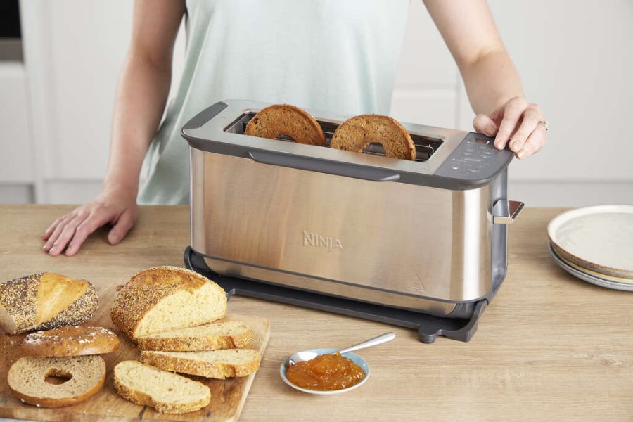 Ninja Foodi Toaster/Grill/Paninipresse, Rustfrit Stl