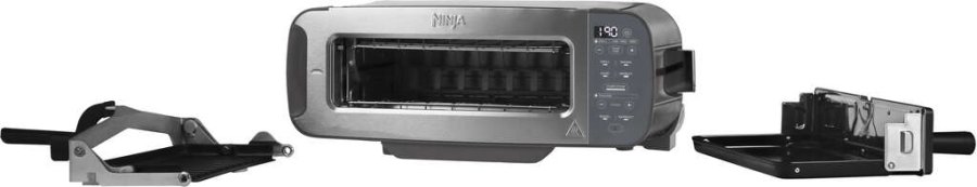 Ninja Foodi Toaster/Grill/Paninipresse, Rustfrit Stl