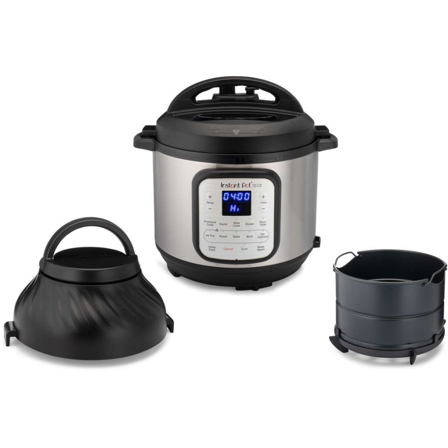 Instant Pot Duo Crisp 8+ 11-i-1 Airfryer, Rustfrit Stl