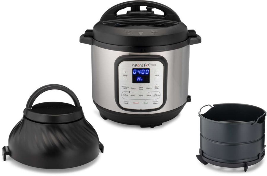 Instant Pot Duo Crisp 8+ 11-i-1 Airfryer, Rustfrit Stl