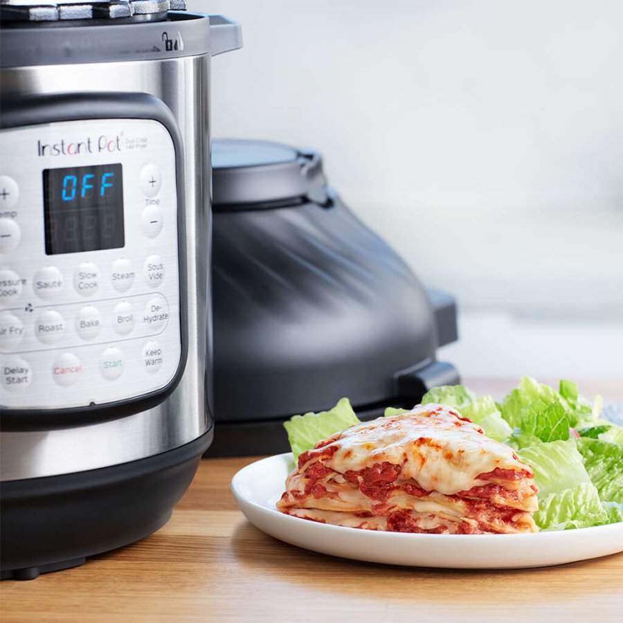 Instant Pot Duo Crisp 8+ 11-i-1 Airfryer, Rustfrit Stl