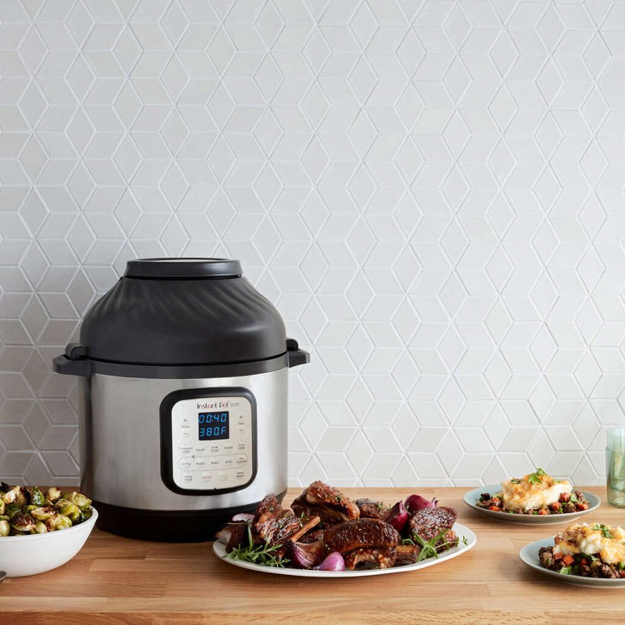 Instant Pot Duo Crisp 6+ 11-i-1 Airfryer, Rustfrit Stl